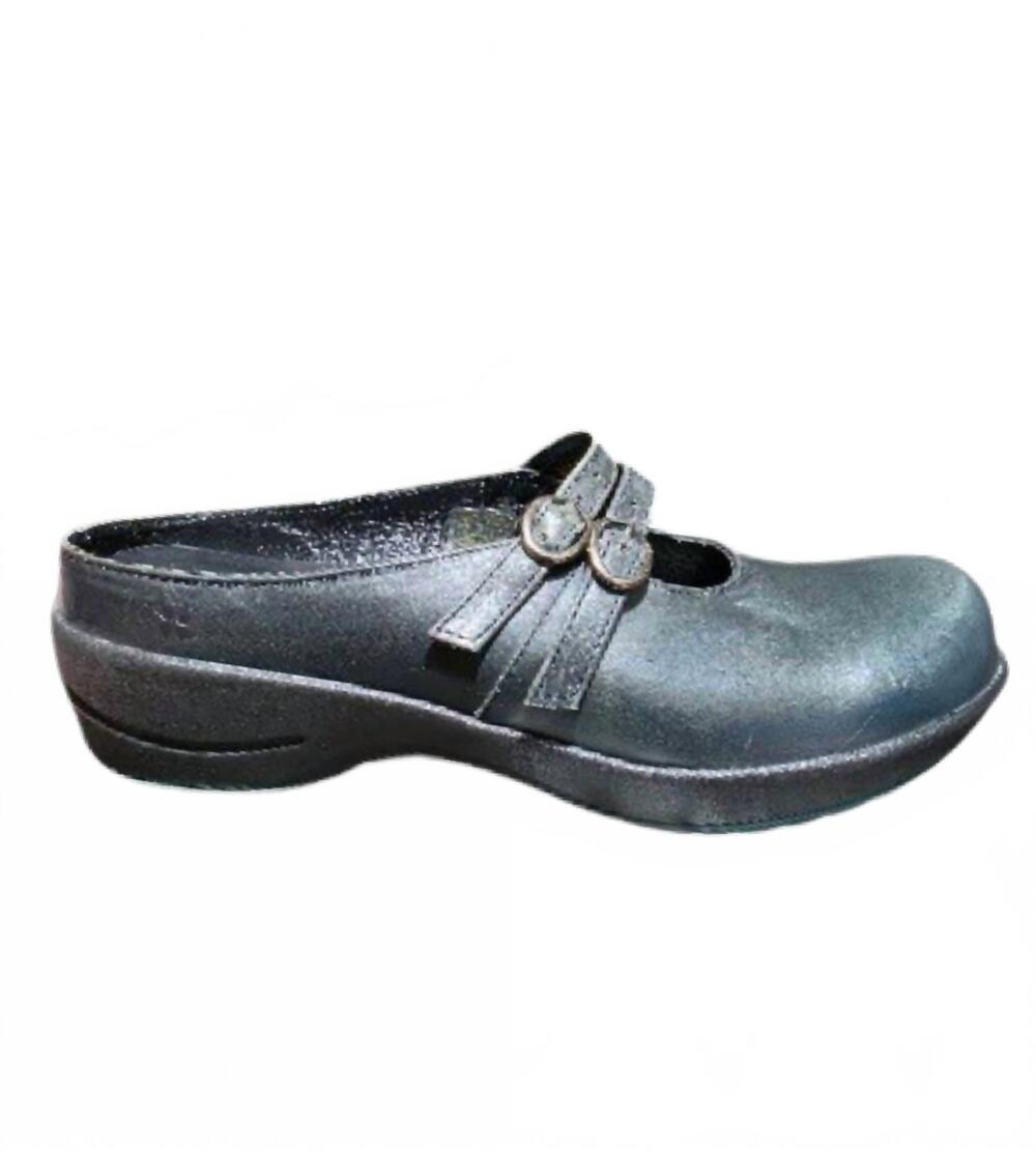 NEW SANITA women's catalina mary jane comfort clogs in navy